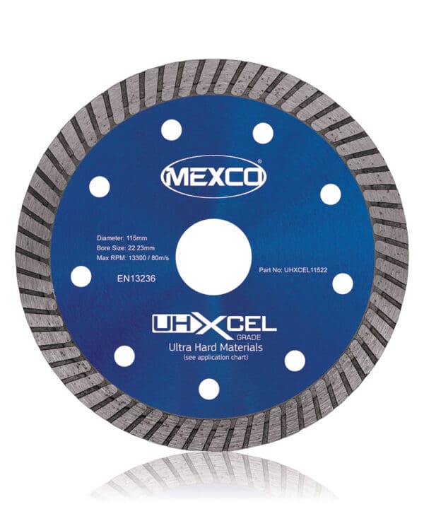 UHX – Ultra Hard Materials diamond blade 115