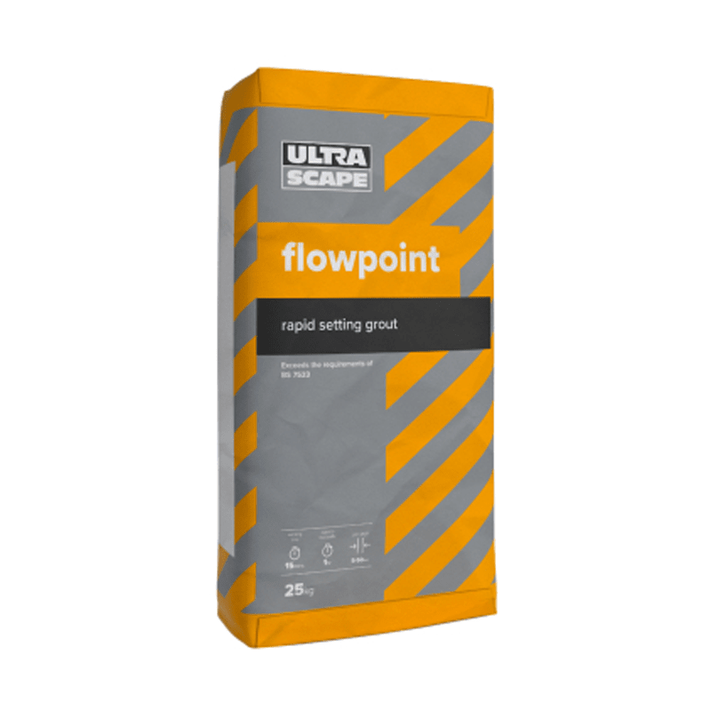 Ultra Scape Flowpoint rapid setting grout bag