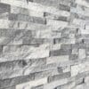 Silver Grey Quartz Cladding in detail