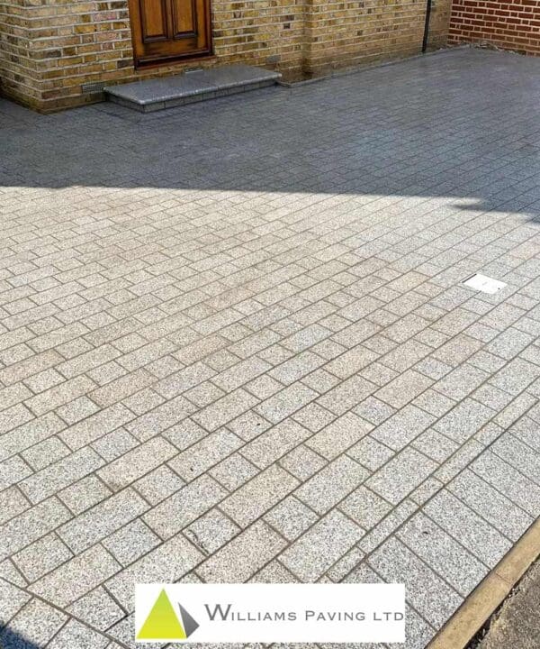 Sawn Silver Grey Granite Setts