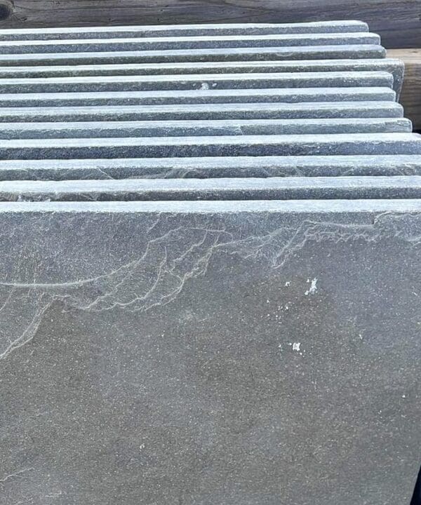 Graphite Limestone Sawn Edge