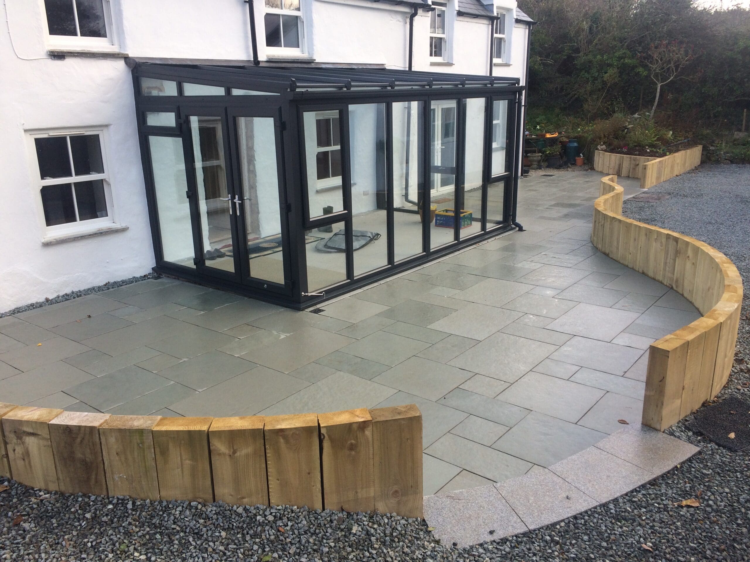Blue Limestone Sawn Edge - Project Pack