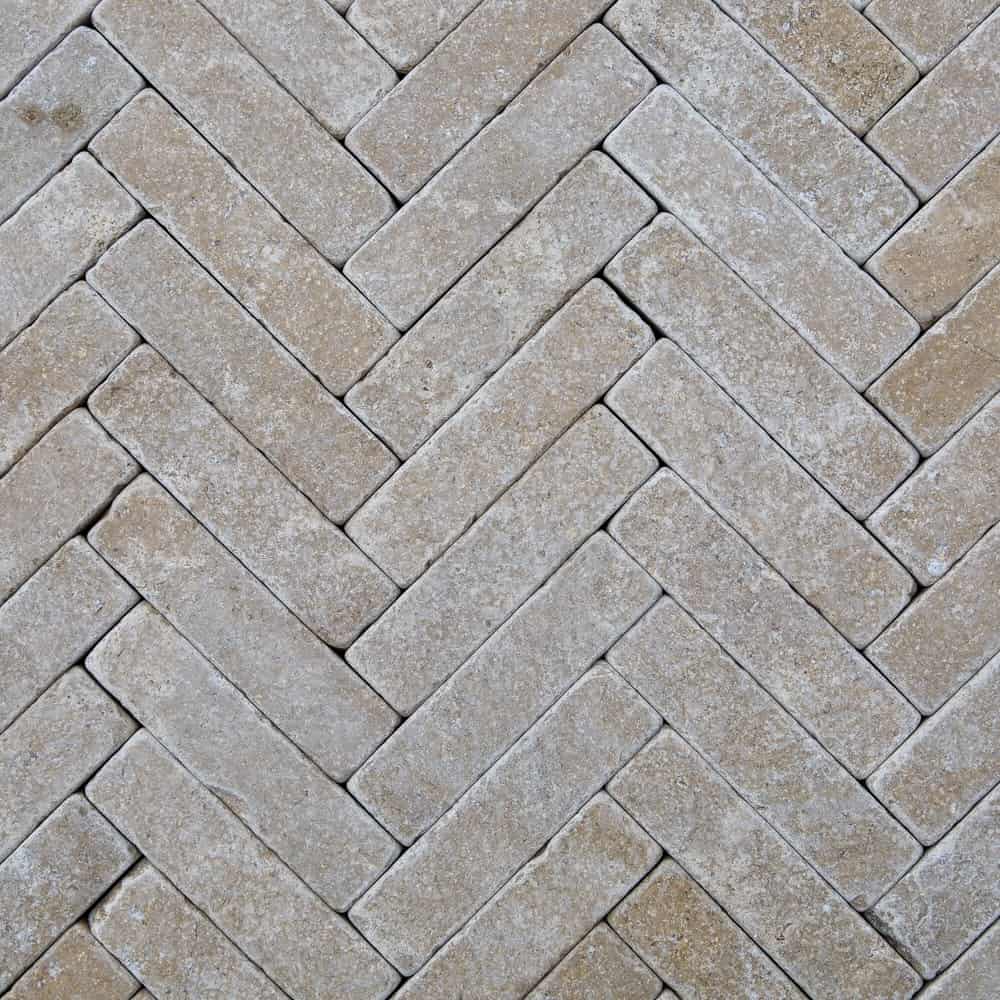 Beige Washed Limestone Pavers