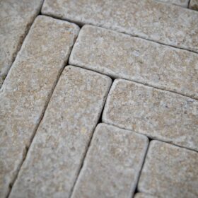 Beige Washed Limestone Pavers 200x50x40mm