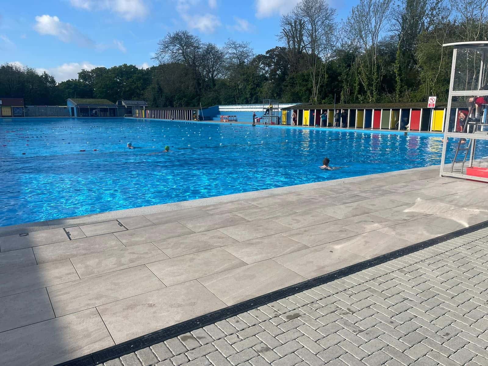 Cano Grey paving around a pool