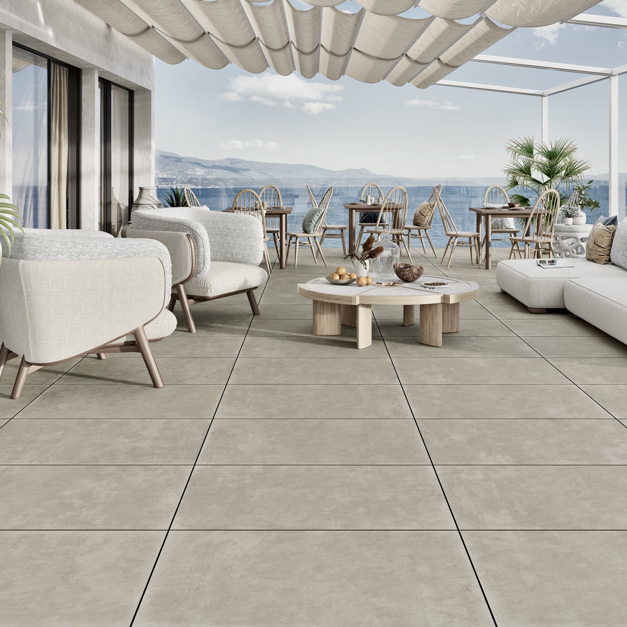 Terreno Light Grey 900x600x20mm