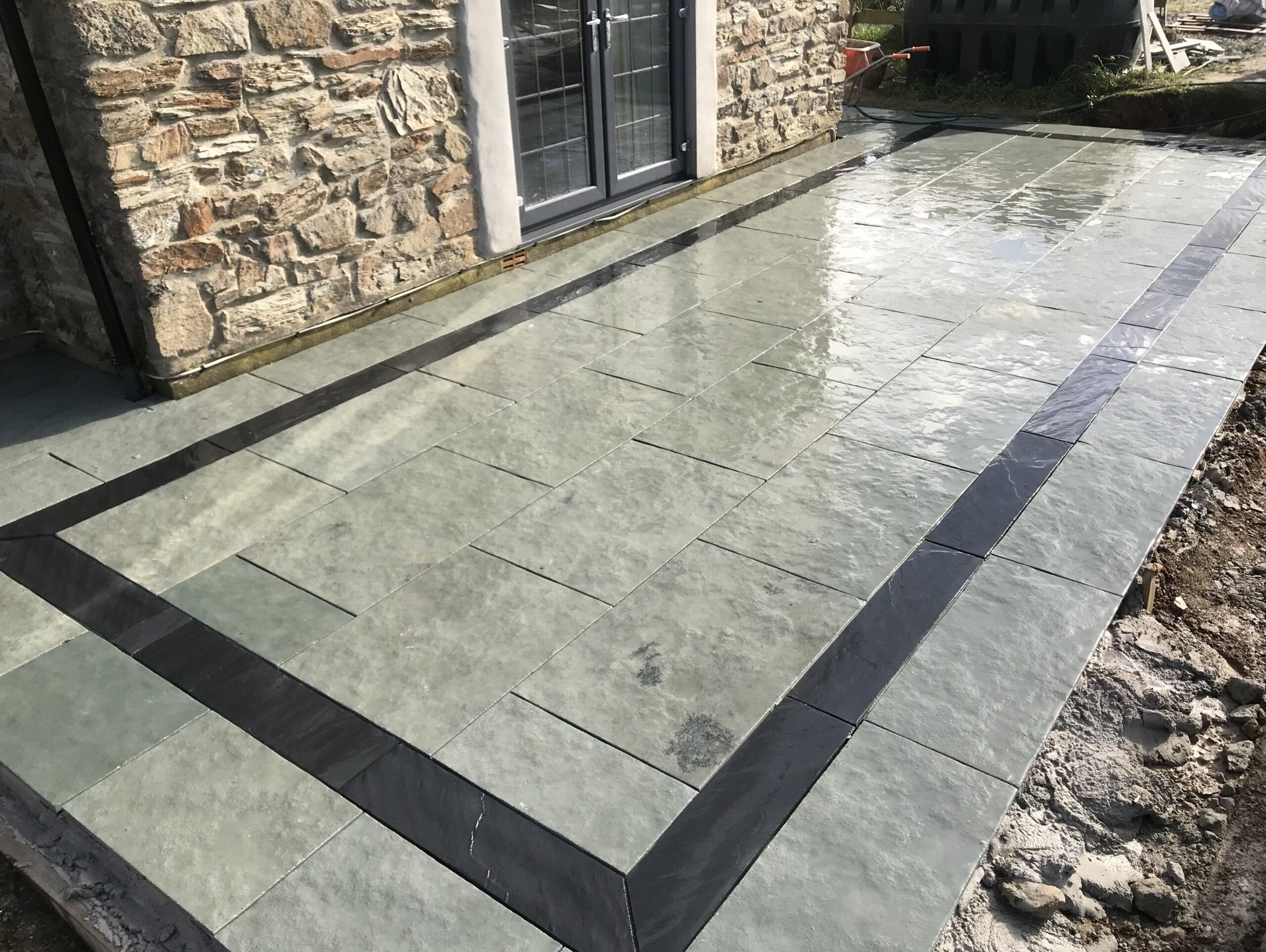 Blue Limestone Sawn Edge 900x600x22mm