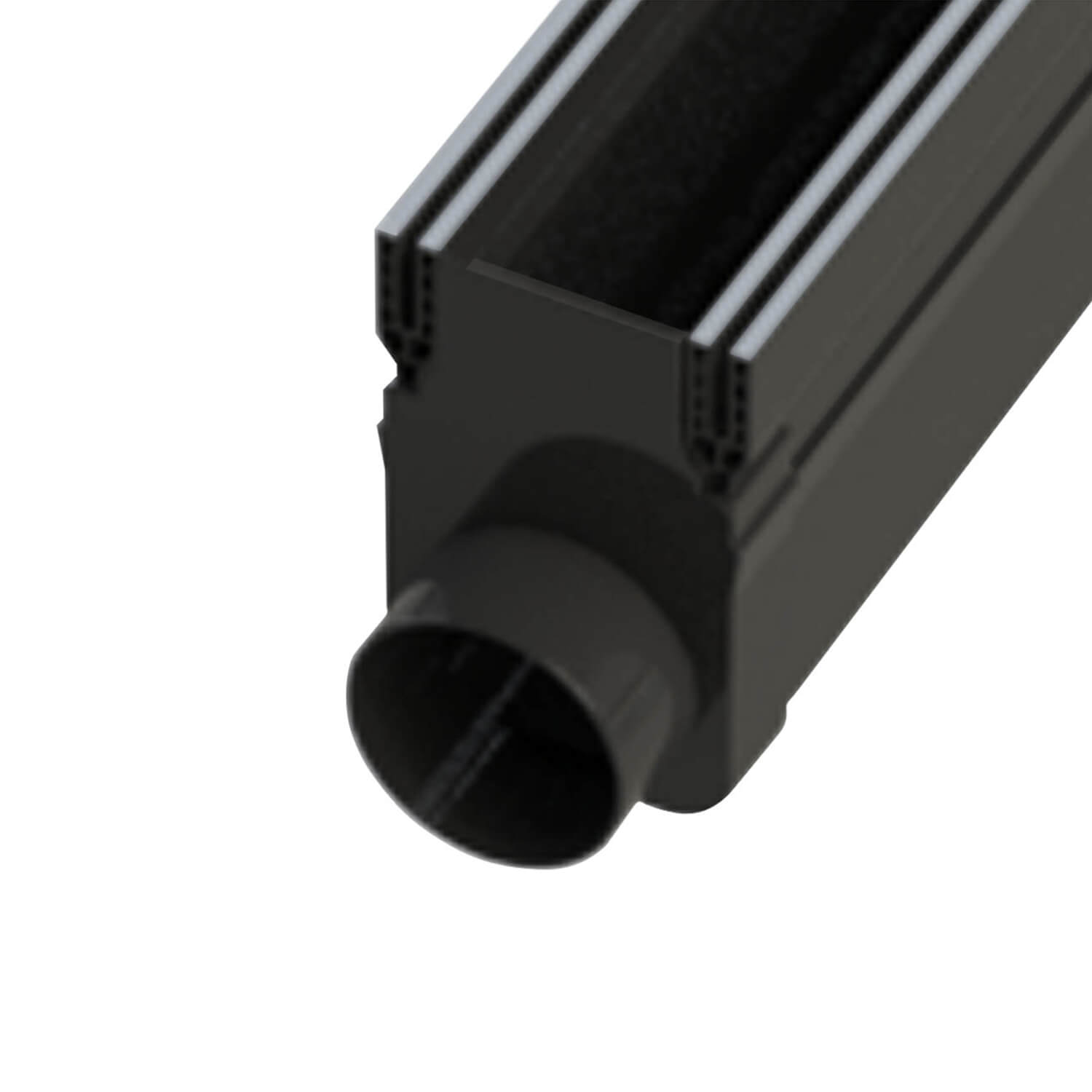 Threshold Drain Bottom End Cap Accessory With An 50mm Outlet