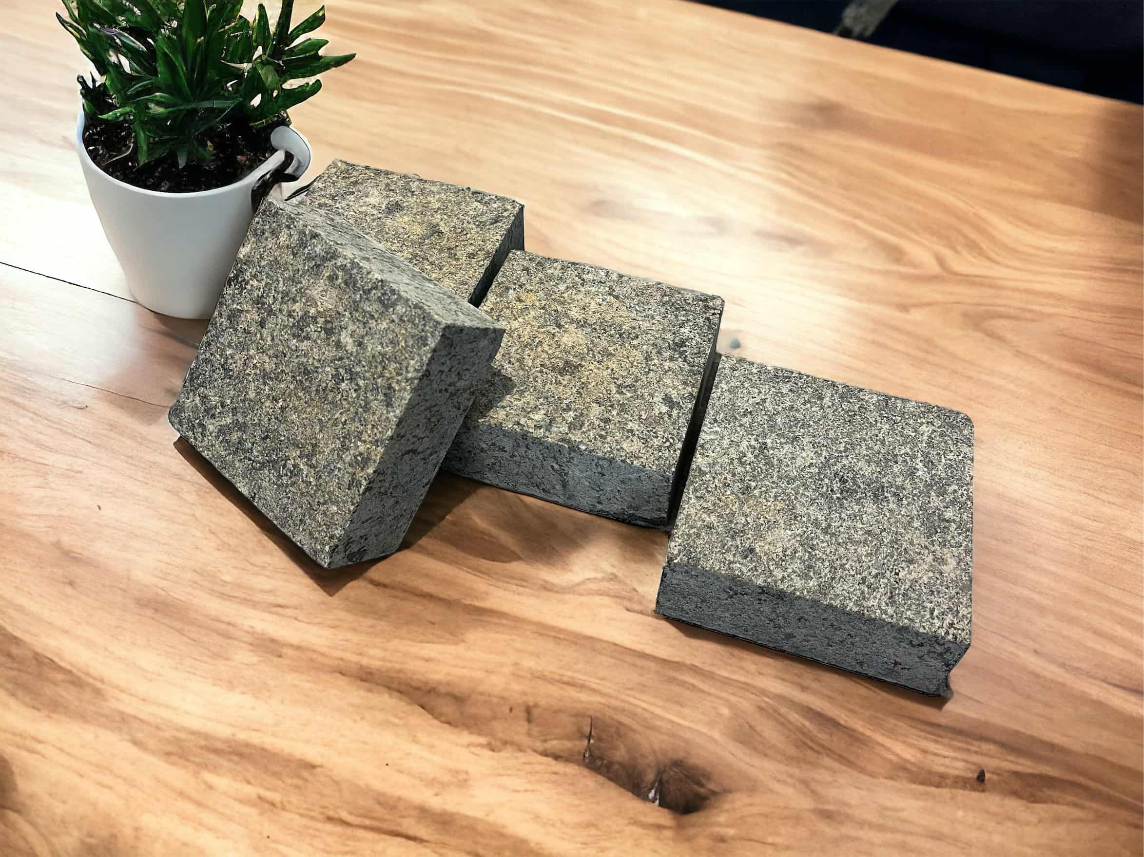 Sawn Dark Grey Granite Setts