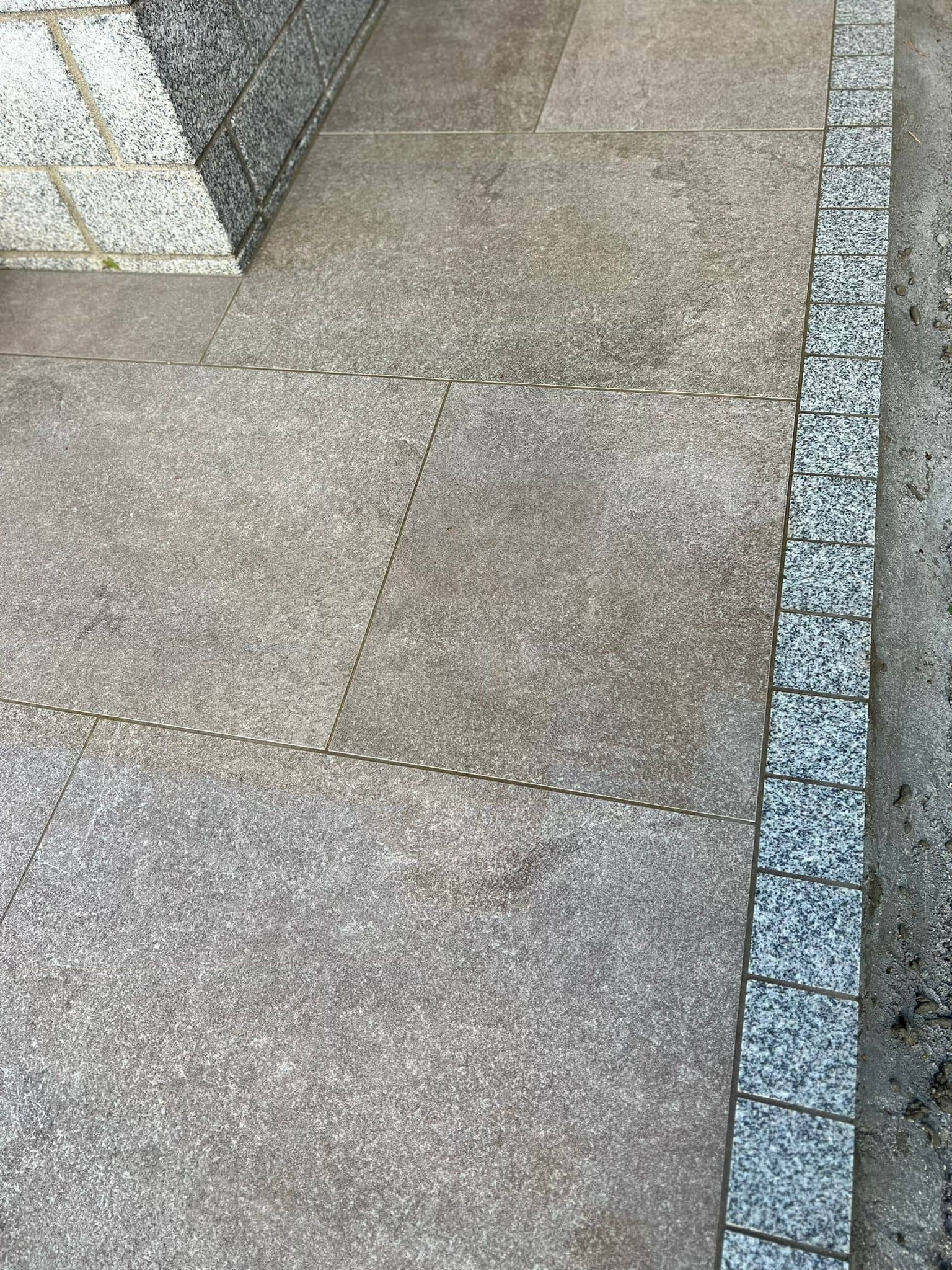 Avenida Tortora paving