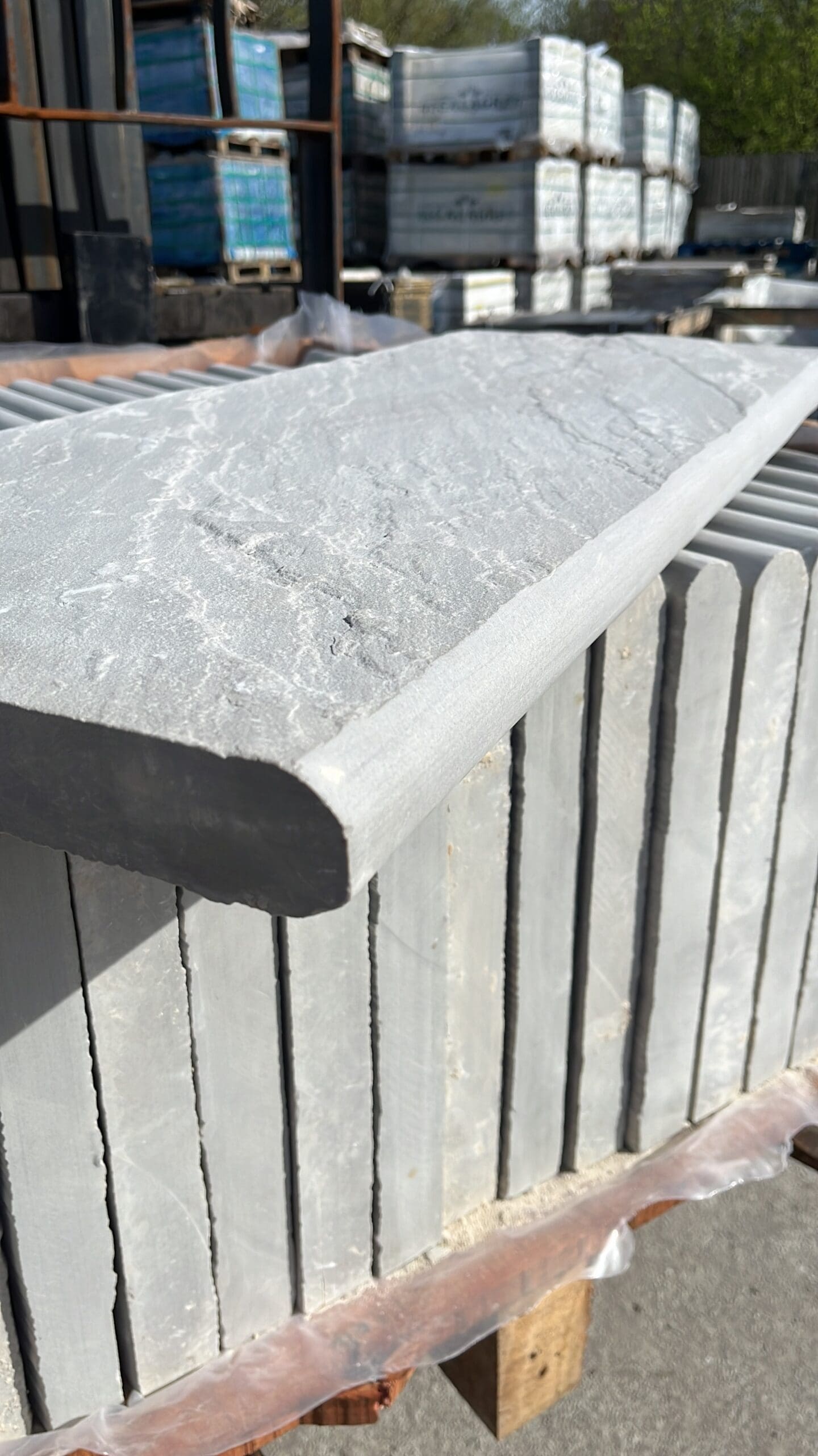 Kandla Grey Sandstone Step