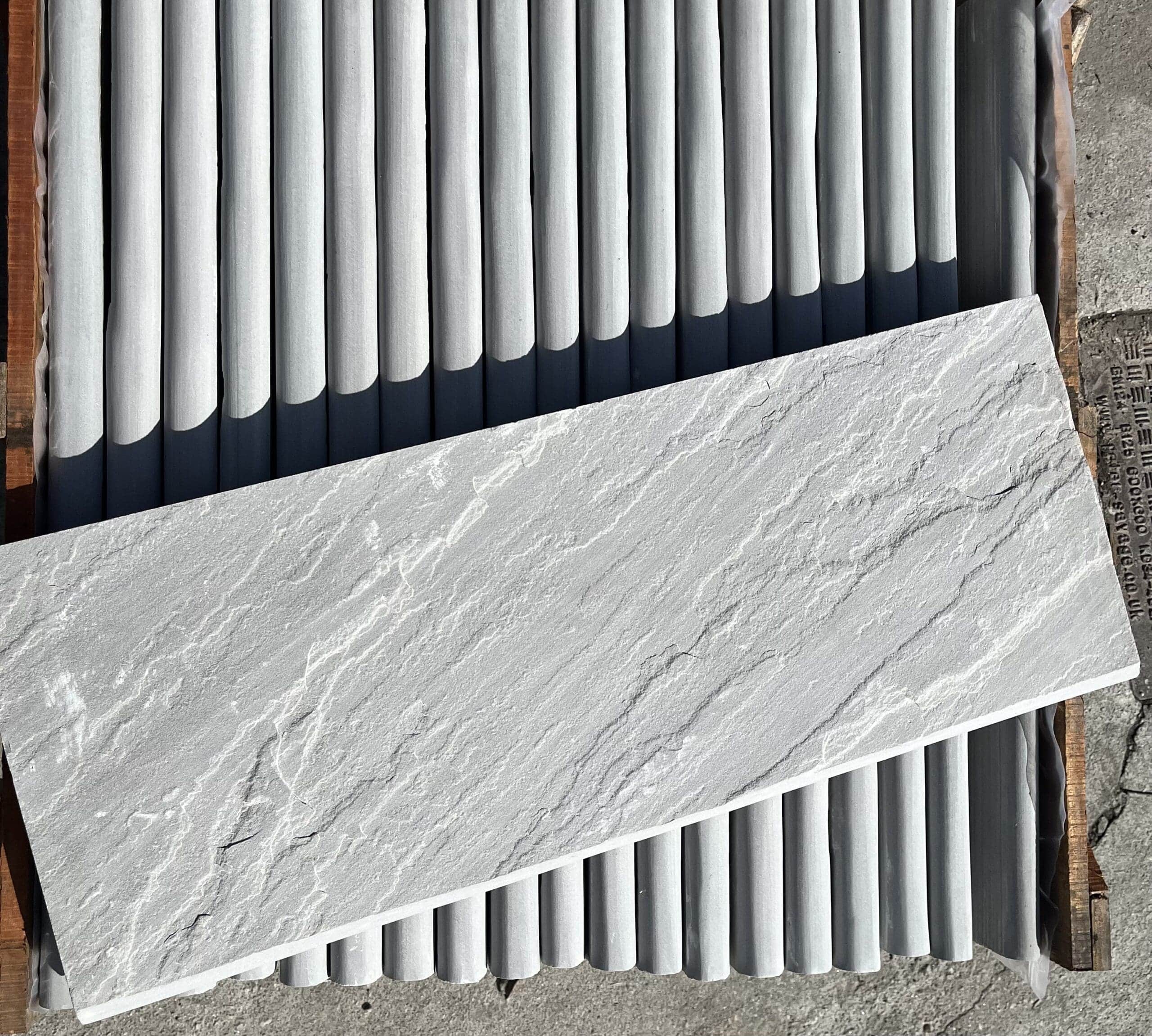 Kandla Grey Sandstone Step