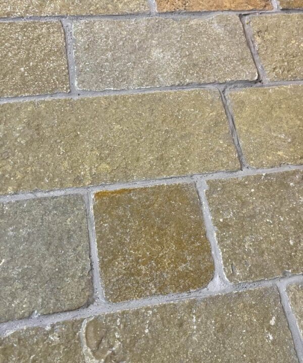 Antique Yellow Limestone Setts