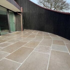 Millbrook Limestone patio