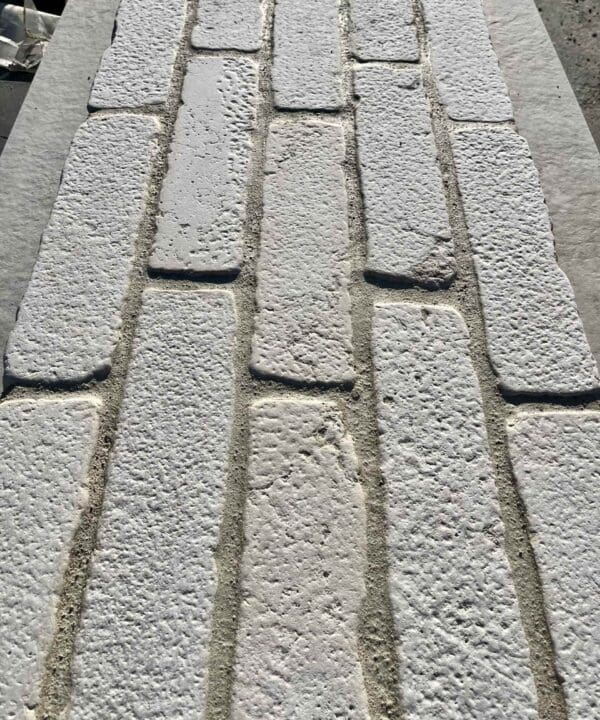 Millbrook Bone Split & Sawn Setts laid down