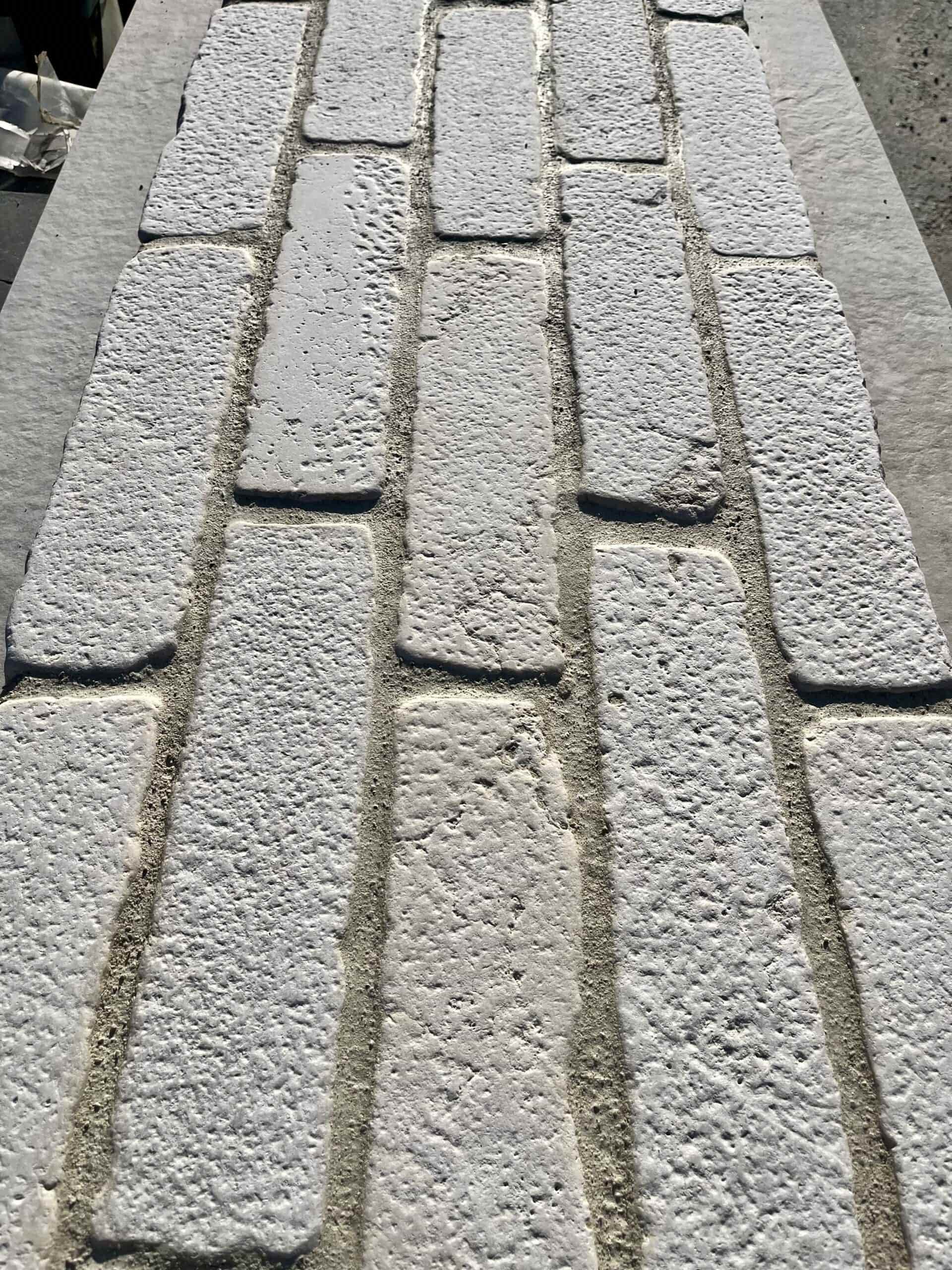 Millbrook Bone Split & Sawn Setts laid down