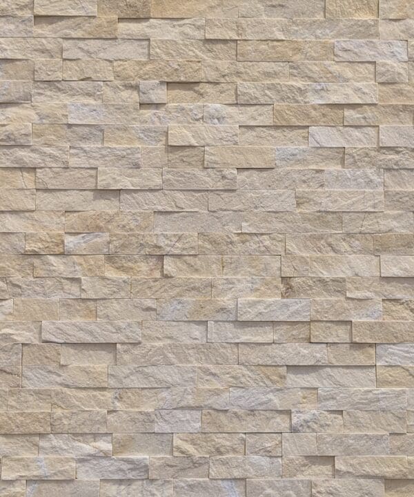 Sahara Beige Quartz Cladding 600x150x8-13mm